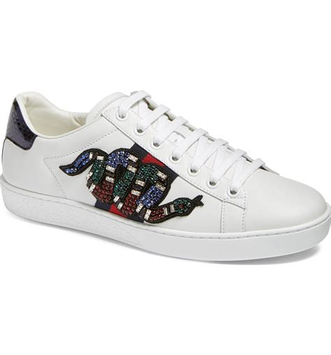 gucci sneakers snake original|Gucci snake sneakers women's.